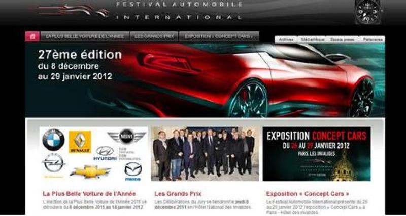 - Concept, intérieur et supercar : le Festival Automobile International livre les finalistes