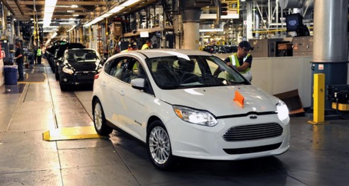 Ford lance la production de la Focus électrique