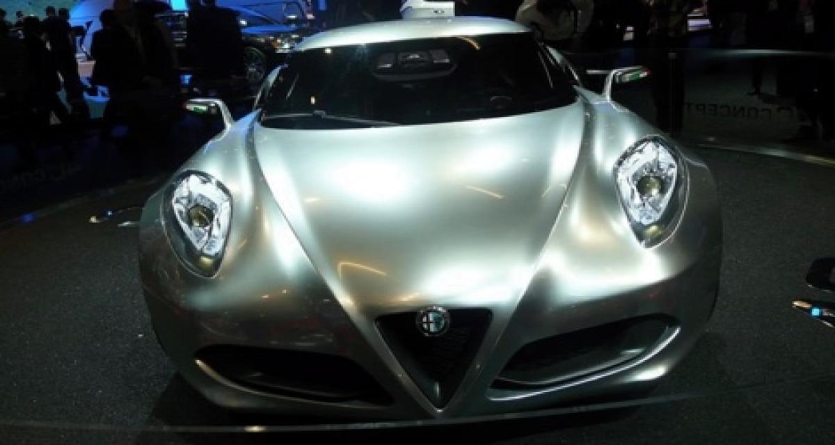 Des nouvelles fraîches de l'Alfa Romeo 4C