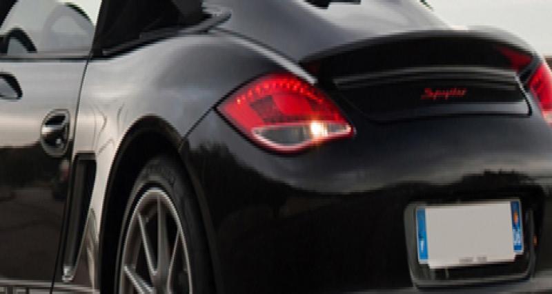  - La photo du jour : Porsche Boxster Spyder
