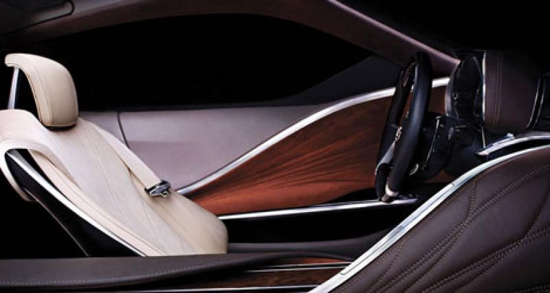  - Détroit 2012 : Concept Lexus, l’intérieur