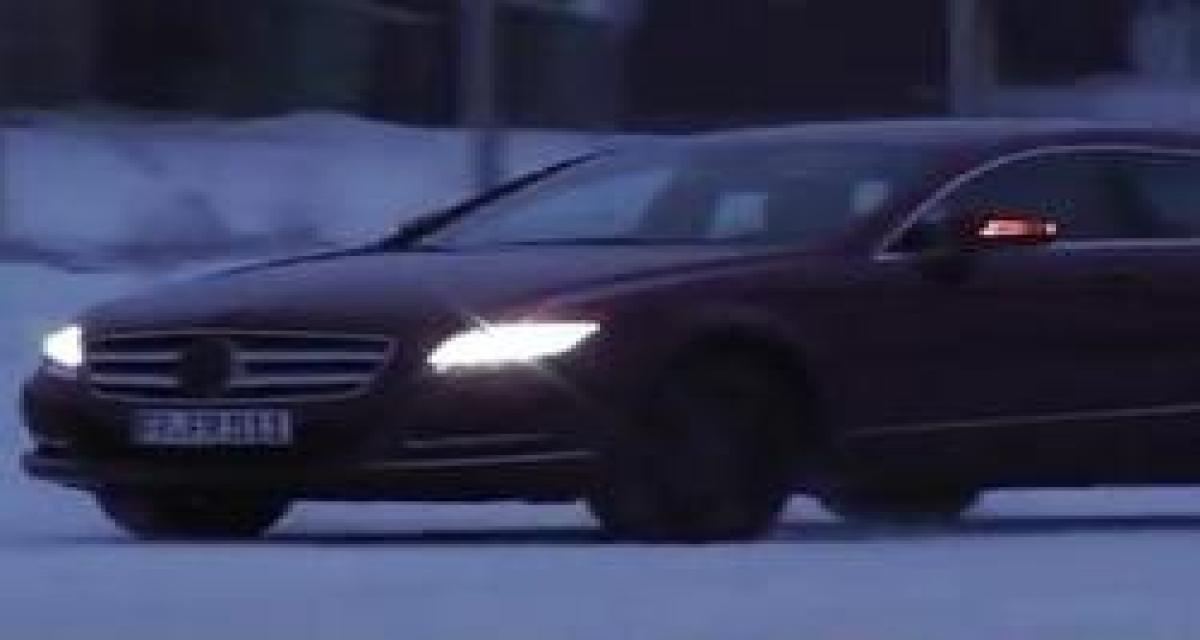 Spyshot : la Mercedes CLS Shooting Brake dans le nord (vidéo)