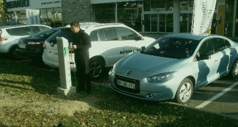  - Renault ZE: l'infrastructure de recharge à l'essai