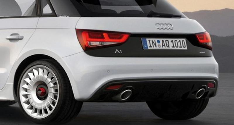  - Et pourquoi pas une Audi A1 Quattro Sportback ?