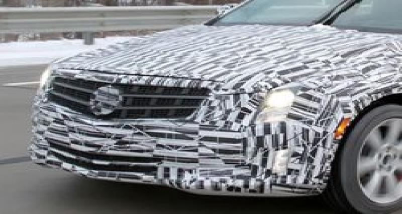  - Detroit 2012 : spyshot de la Cadillac ATS