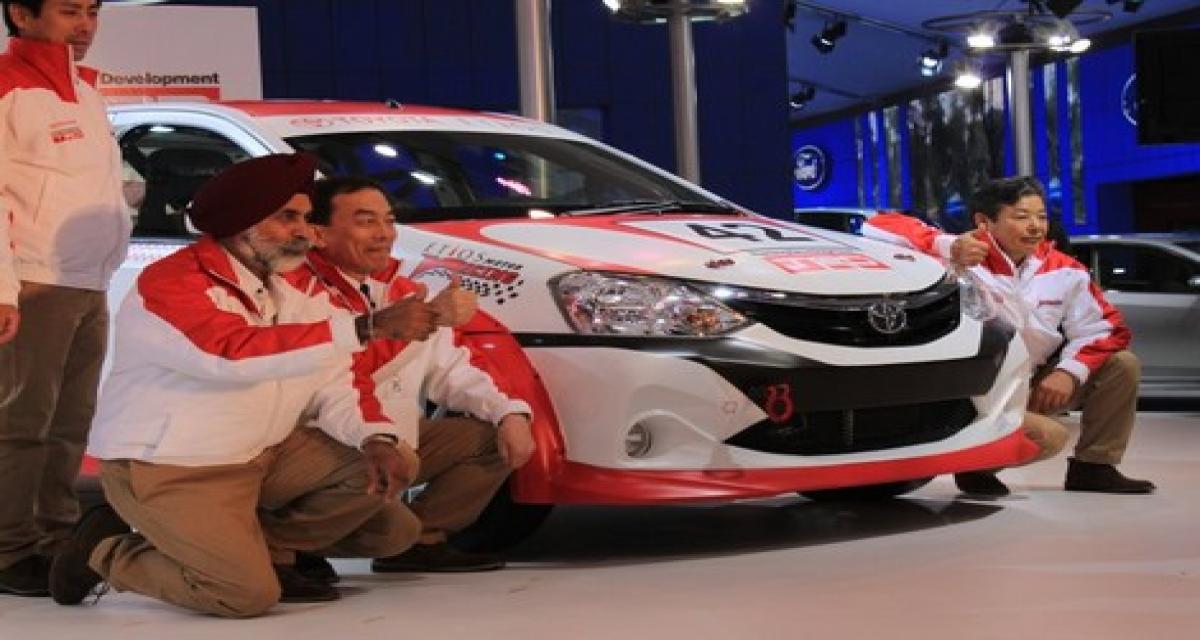 New Delhi 2012: Toyota Etios Motor Racing
