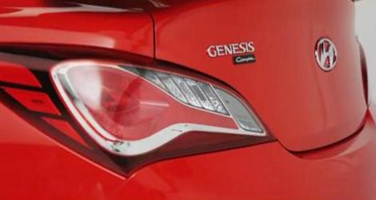 Detroit 2012 : dernier teaser pour la Hyundai Genesis Coupé