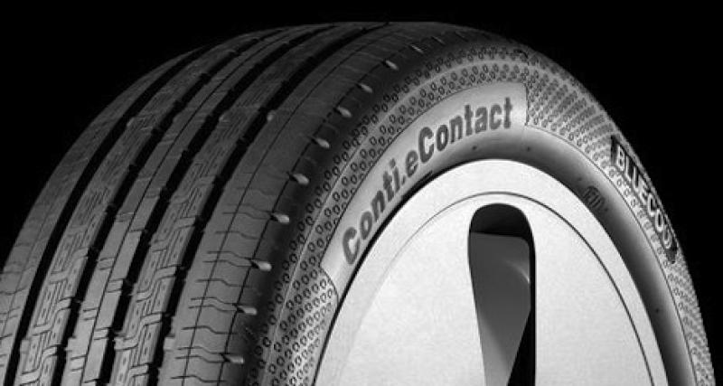  - Continental présente son nouveau pneu "électrique"