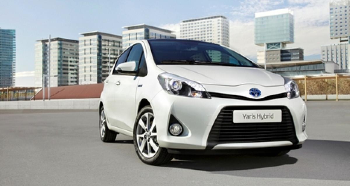 Genève 2012 : Toyota Yaris hybride