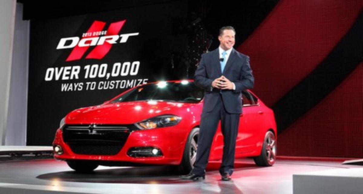 Detroit 2012 : la Dodge Dart se moparise
