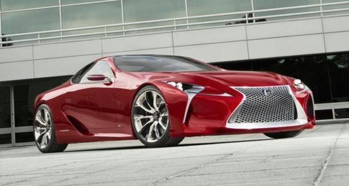 Detroit 2012 : Lexus LF-LC sacré plus beau concept