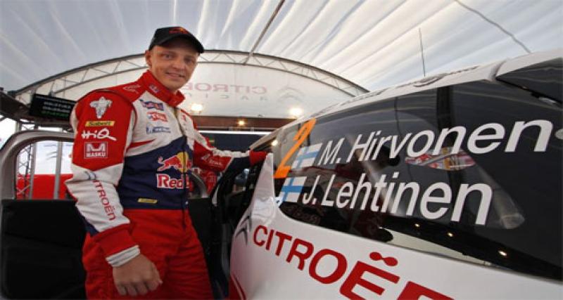  - WRC : Mikko Hirvonen ne veut pas être un numéro 2