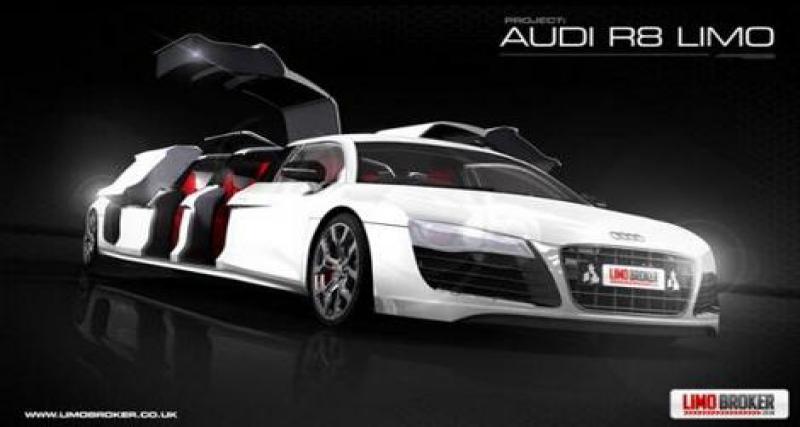  - Coupé étttttttiré : l'Audi R8 Limousine