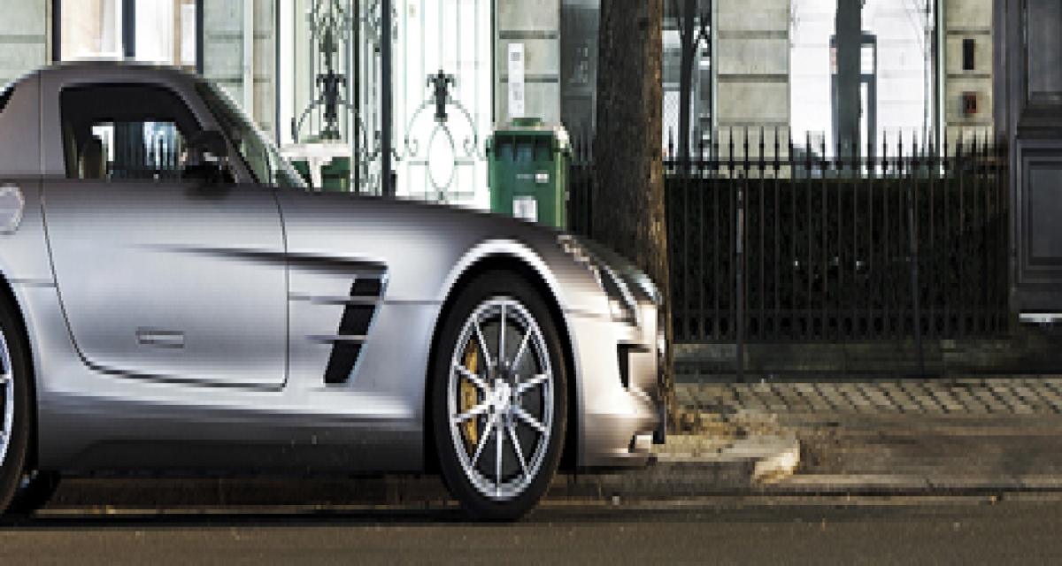 La photo du jour : Mercedes SLS AMG