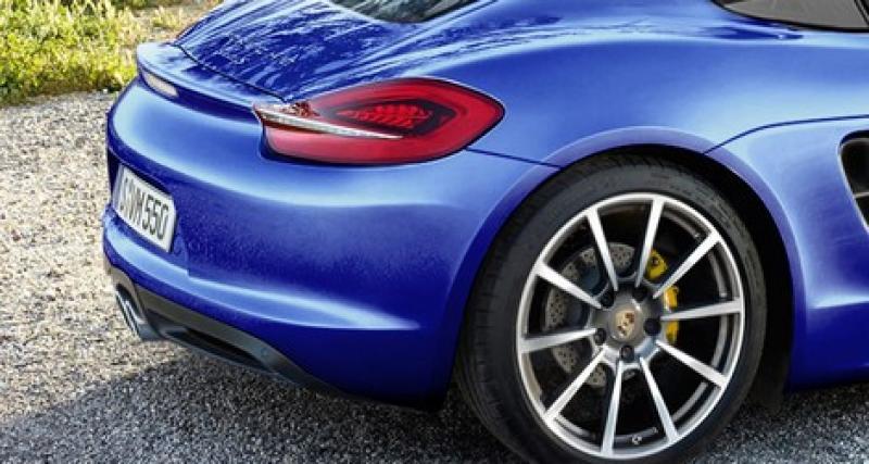  - Photoshop : vous vouliez voir la Porsche Cayman 2013 ?