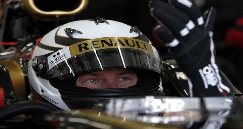 - F1: Kimi Raïkkonen au volant d'une Lotus