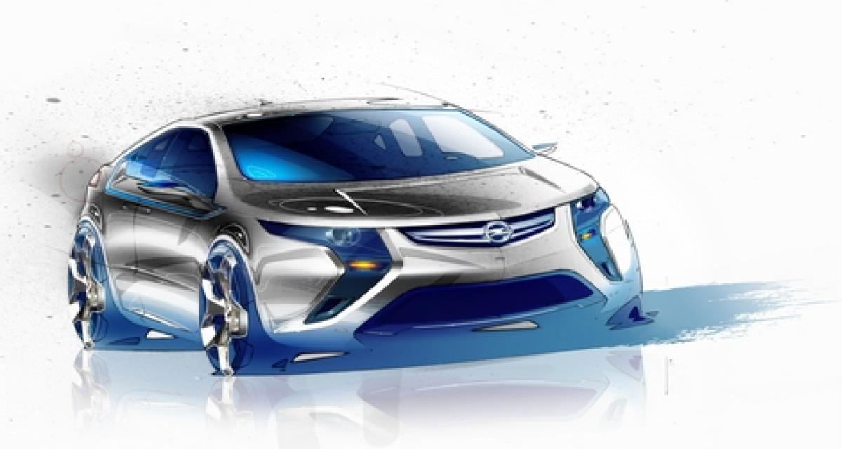 Design : un concours autour de l'Opel Ampera 2020