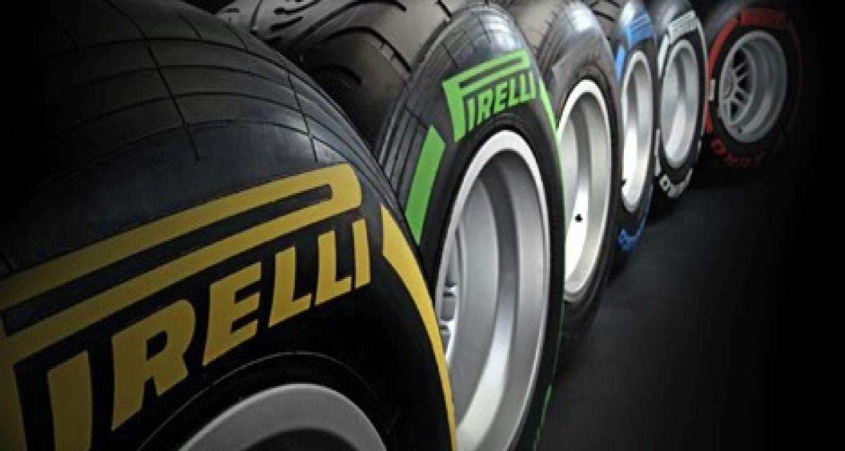 Pirelli présente sa gamme F1 2012