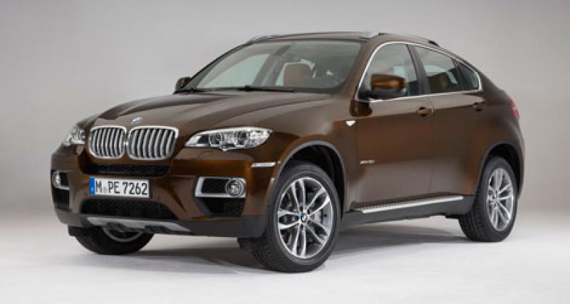  - BMW X6, revue de détails pour 2012