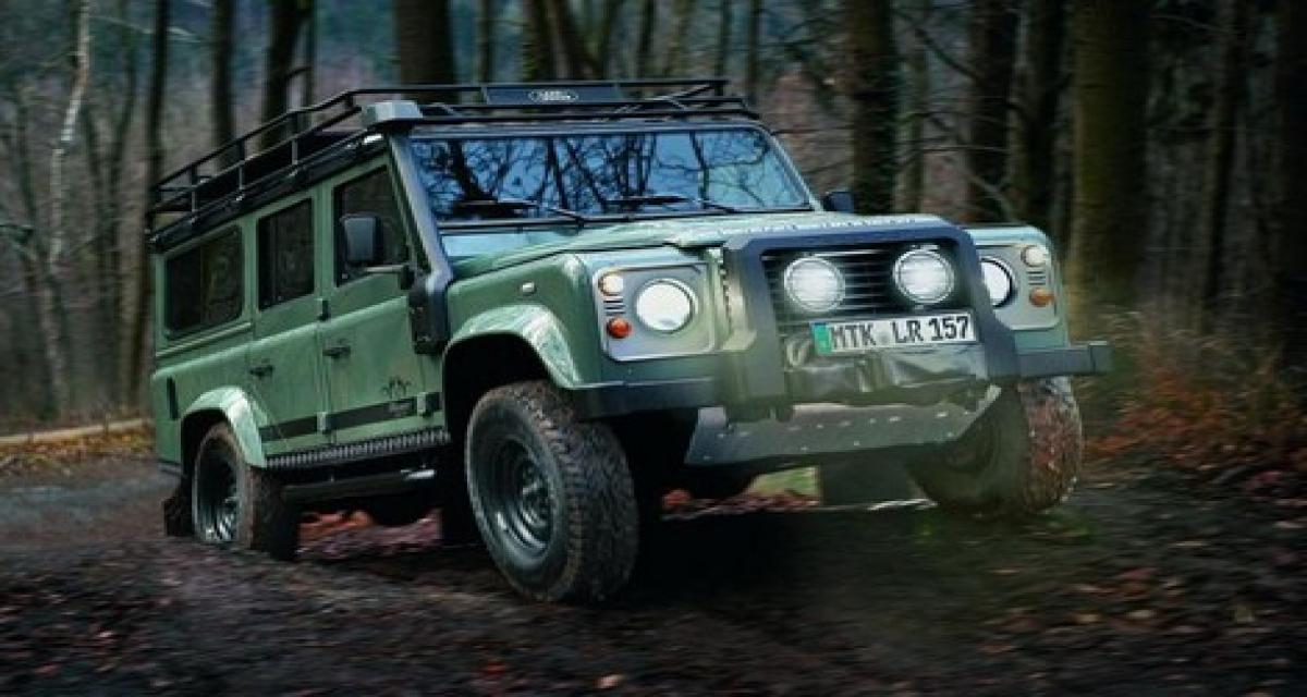 Voici le Land Rover Defender Blaser Edition, pour vous servir