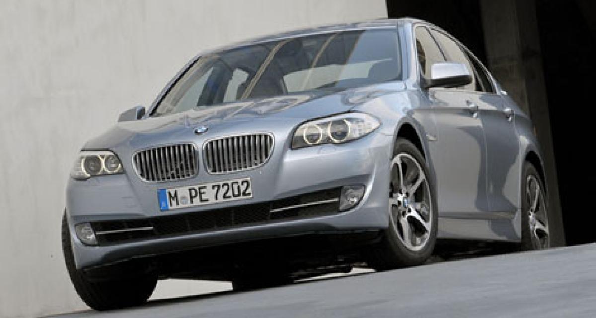 La BMW ActiveHybrid5 en détails