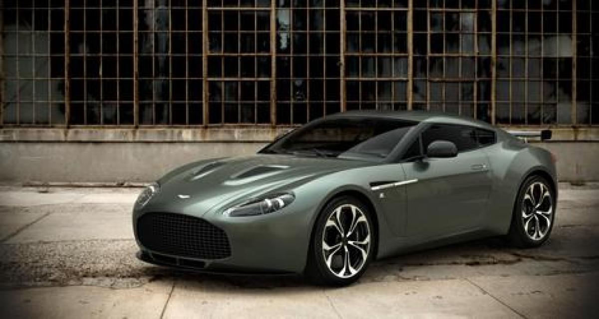 Au concours d'élégance du Koweït, la première Aston Martin V12 Zagato de série