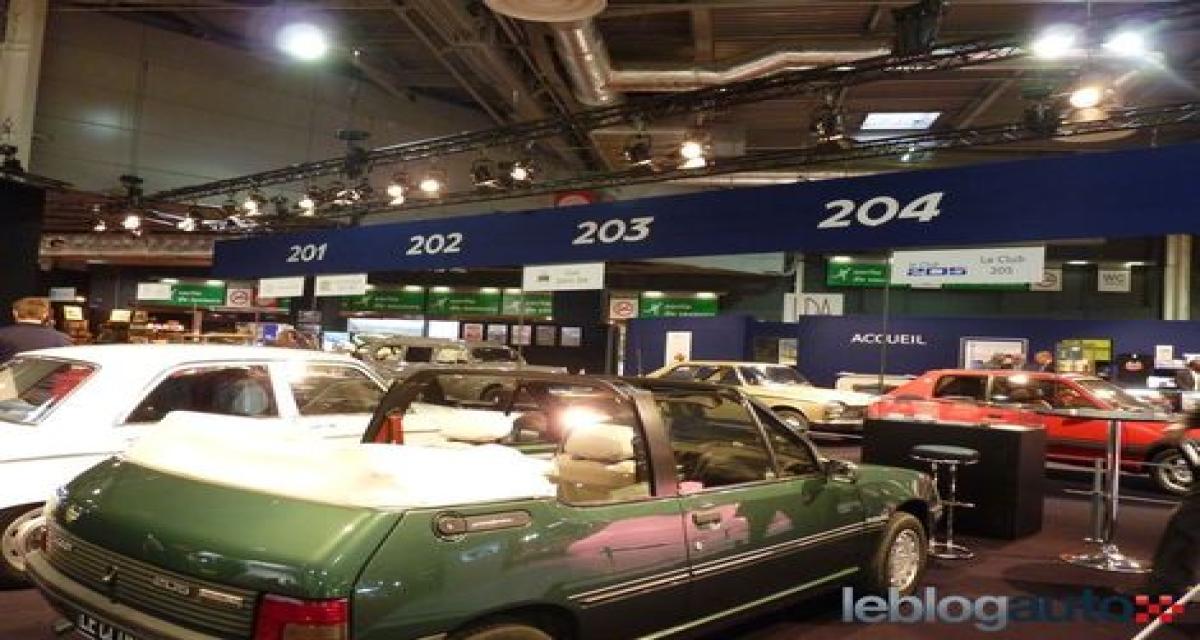 Rétromobile 2012 live : Peugeot et la saga des 