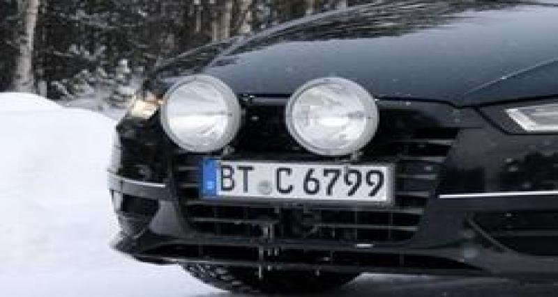  - Genève 2012 : spyshot, l'Audi A3 ne craint pas les frimas hivernaux