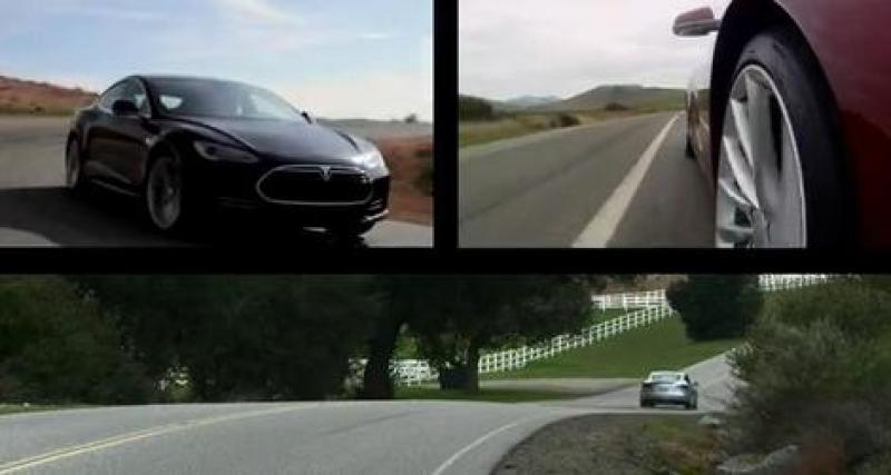  - Tesla S : on occupe le terrain à travers un spot promo (vidéo)