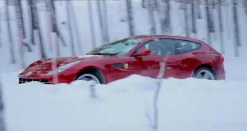  - Sur neige, Markku Alen en Ferrari FF (vidéo)