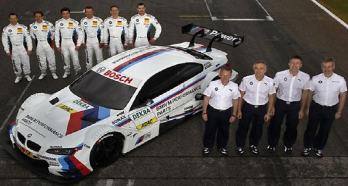DTM 2012 : BMW annonce la composition des équipes