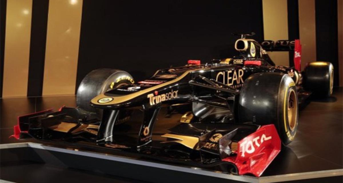 Lotus F1 E20 : comme les autres
