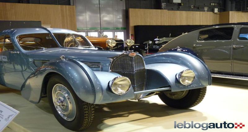  - Rétromobile 2012 live : Bugatti Type 57SC Atlantic