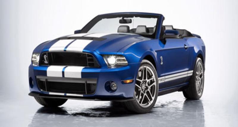  - Chicago 2012 : Ford Mustang Shelby GT500 Cabrio