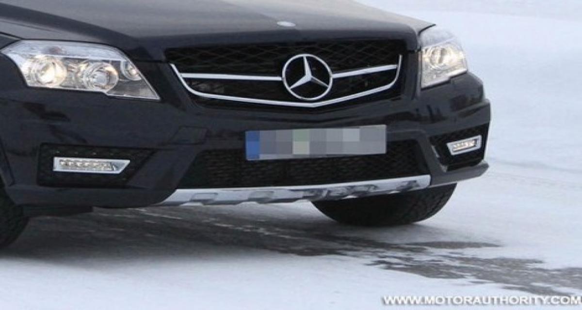 Spyshot : le Mercedes GLK à nu