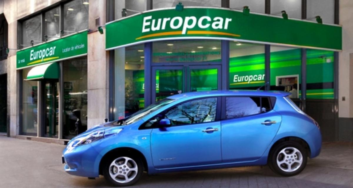 La Nissan Leaf débarque chez Europcar