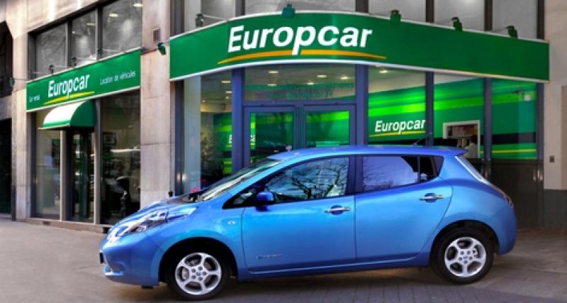  - La Nissan Leaf débarque chez Europcar