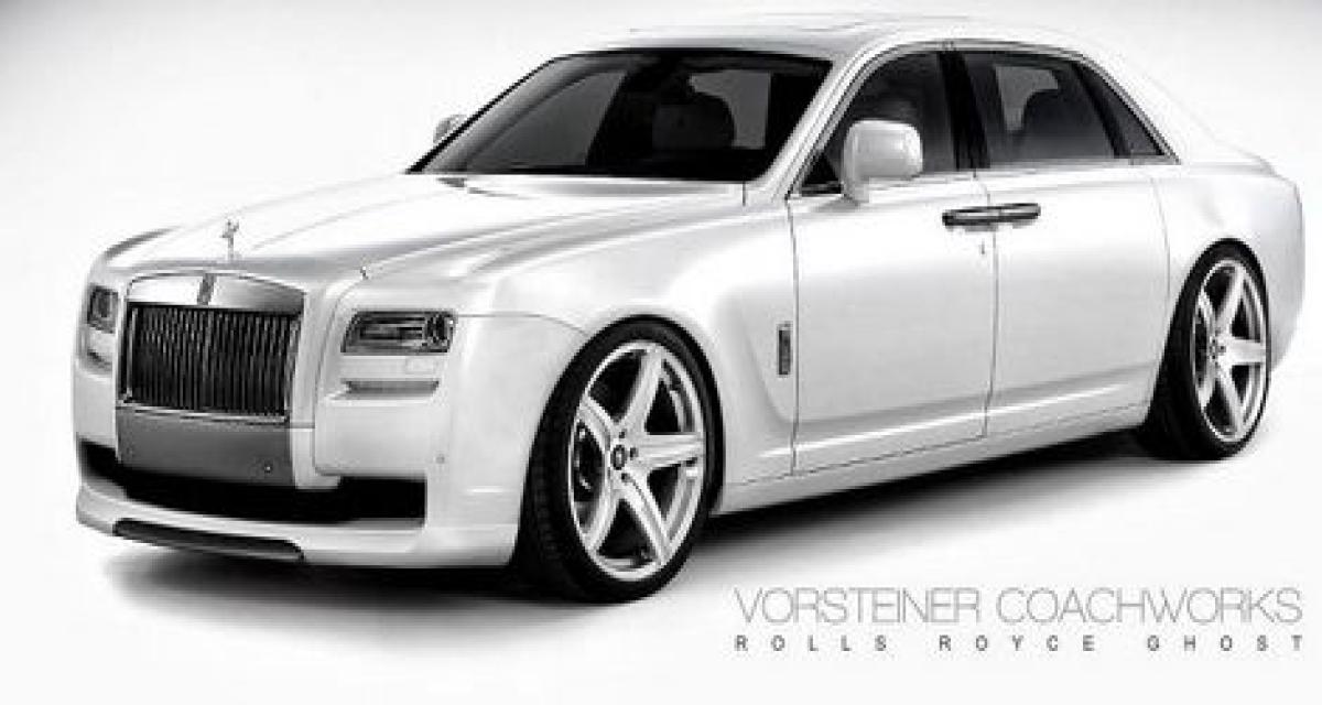 Vorsteiner transfigure la Rolls-Royce Ghost