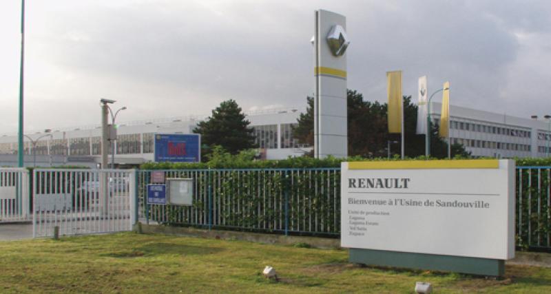  - Renault-Sandouville au ralenti