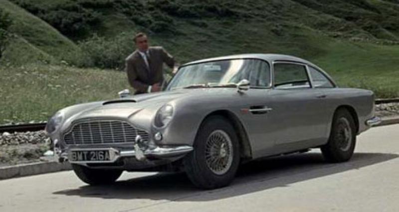  - L'Aston Martin DB5 rempile dans le prochain James Bond