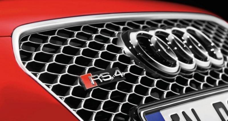  - Genève 2012 : Audi RS4 Avant, officielle