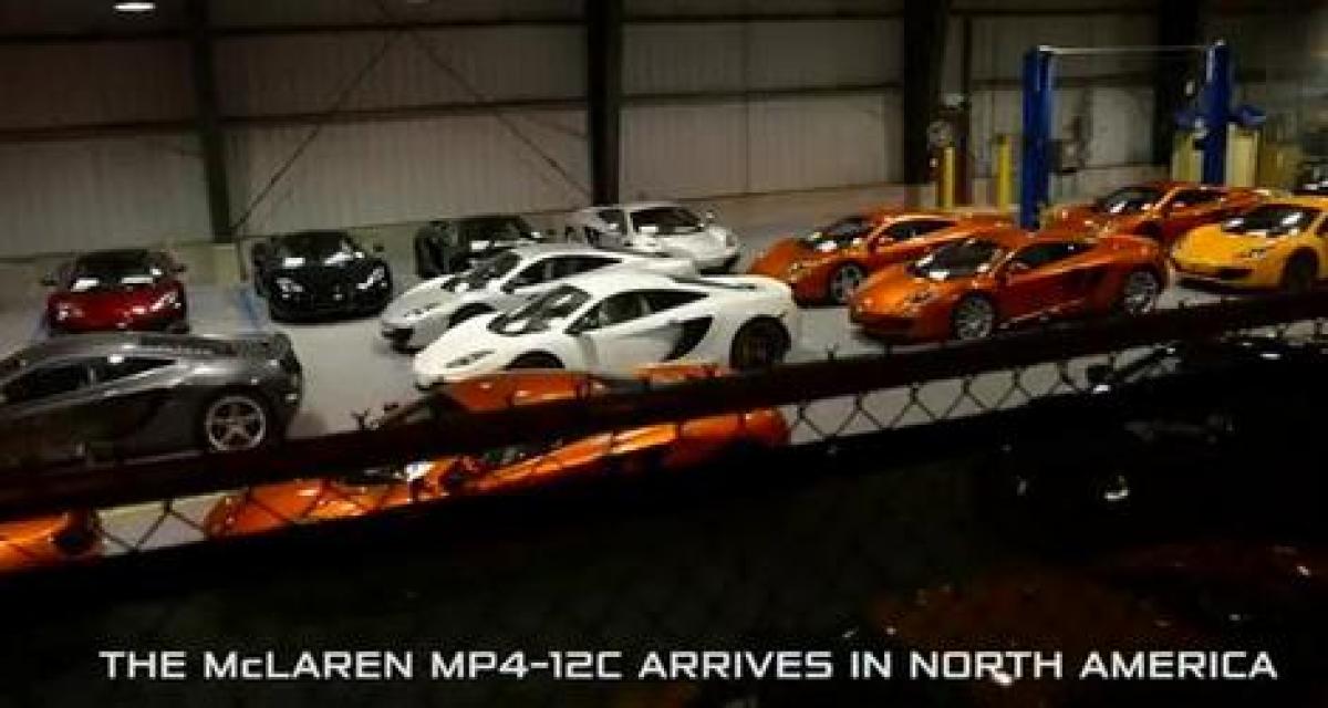 Débarquement US pour la McLaren MP4-12C (vidéo)
