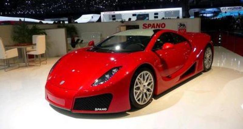  - Genève 2012 : GTA Spano, l'Ibère de production