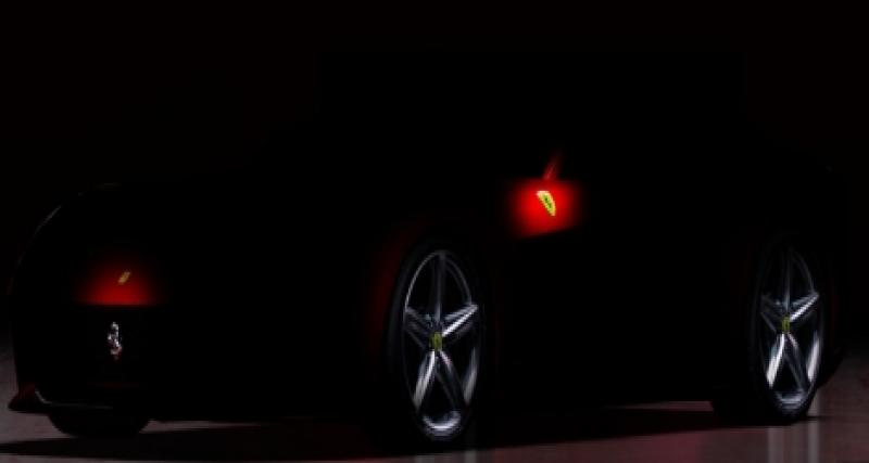  - Genève 2012 : teaser Ferrari F620 GT