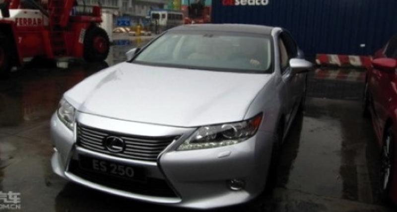  - Spyshots : la nouvelle génération de la Lexus ES fait surface en Chine