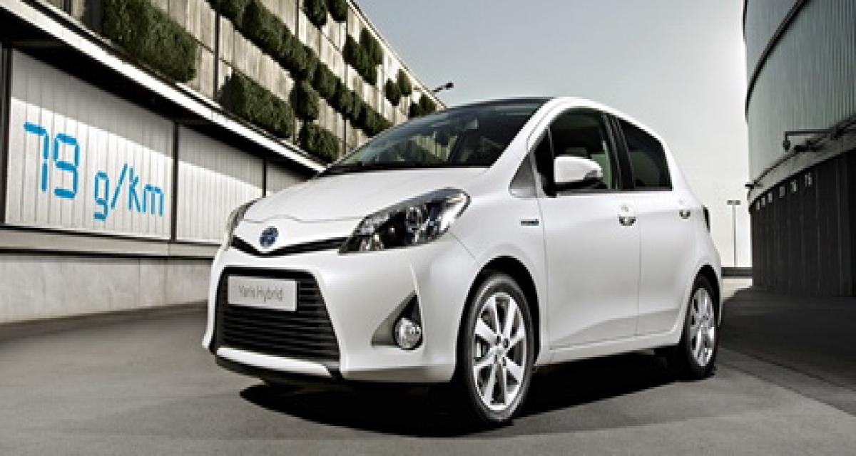 Genève 2012 : la Toyota Yaris hybride à 79g/km