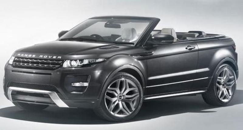  - Genève 2012 : Range Rover Evoque Convertible Concept