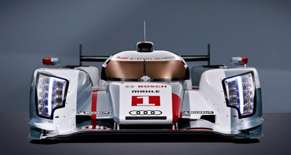 Audi R18 e-tron quattro : hybride et transmission intégrale pour gagner Le Mans