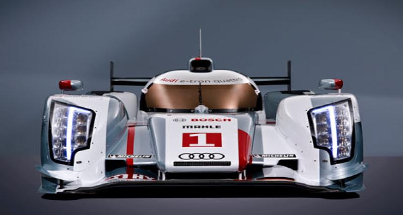  - Audi R18 e-tron quattro : hybride et transmission intégrale pour gagner Le Mans