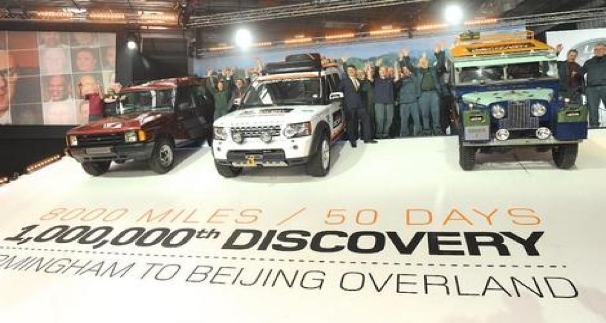 Land Rover Discovery : le million